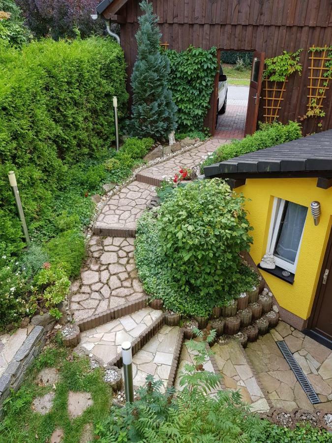 Ferienwohnung Haehnert シュヴァルツェンベルク エクステリア 写真